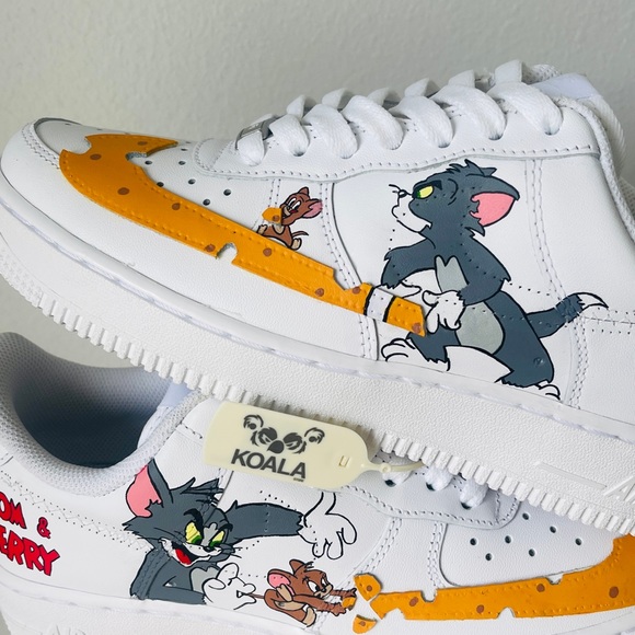nike air force 1 tom and jerry